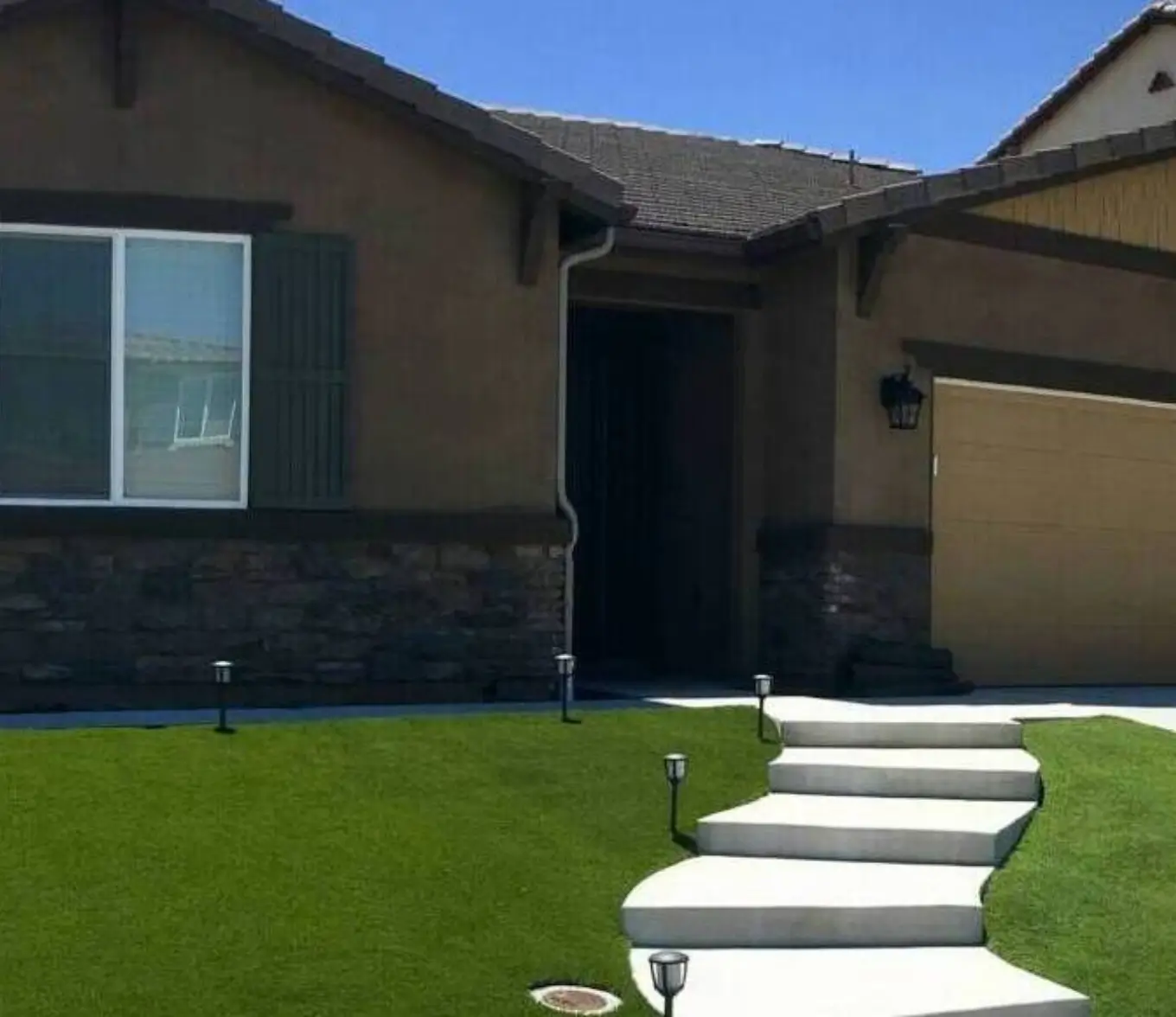 Residential Artificial Turf Installation